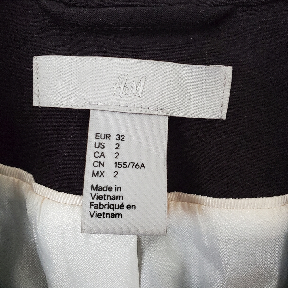 H&M Fitted One-button Blazer - Picture 8 of 10